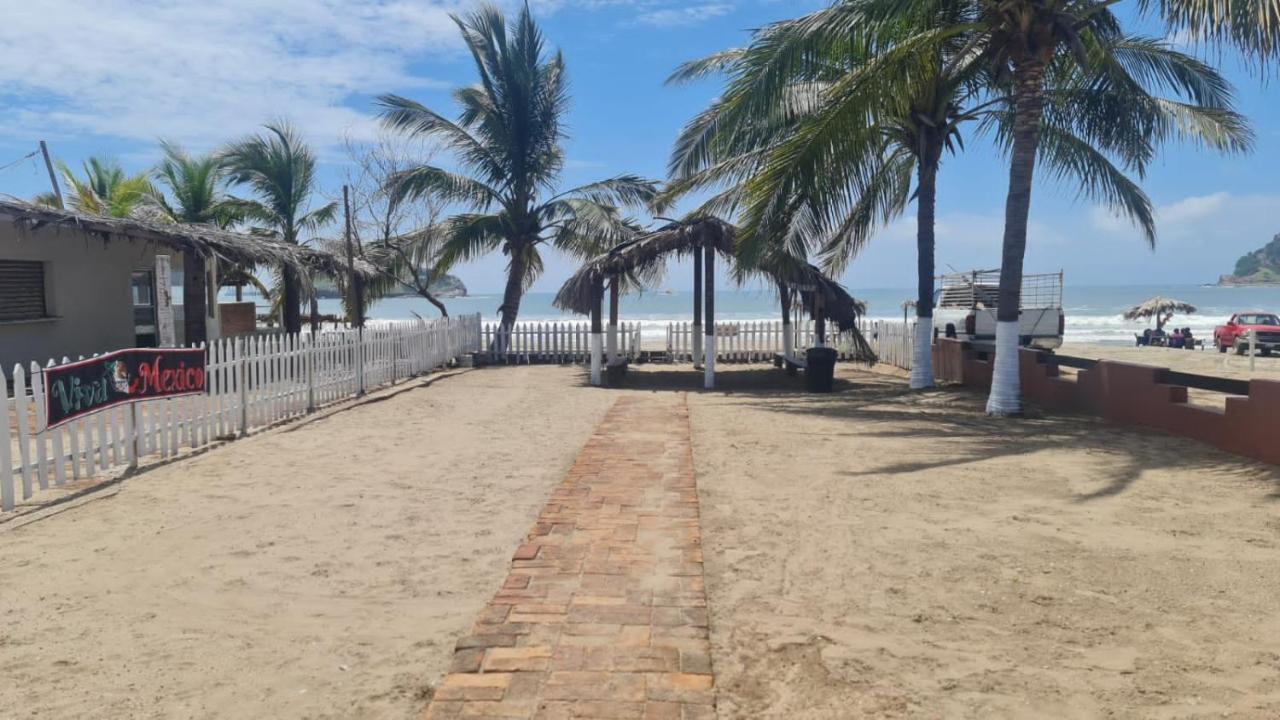 شقة Casa A Pie De Playa Isla De La Piedra ماساتلان المظهر الخارجي الصورة